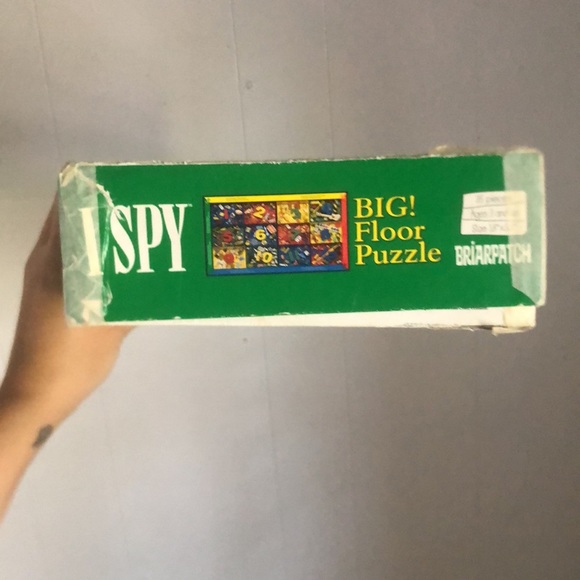 Vintage 90s I SPY 1, 2, 3… Floor Puzzle Briarpatch Large 30 Pieces - Picture 4 of 12